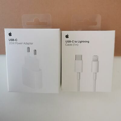 chargeur rapide iphone 20w + cable lightning pas chere